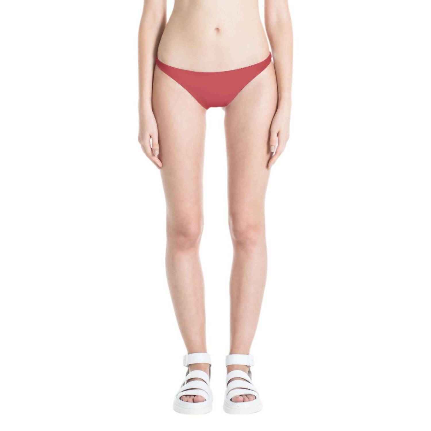 New Sauipe Diane Cheeky Bikini Bottom In Terracotta
